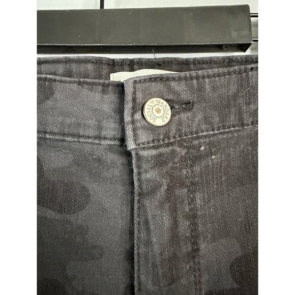 Social Standard by Sanctuary Camouflage Womens Straight Leg Jeans Size 14 - Picture 10 of 10